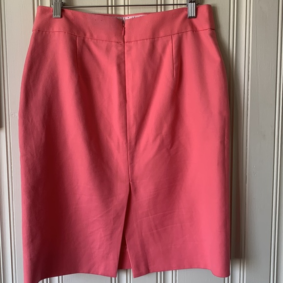 J. Crew Pink Pencil Skirt Size 4 - Picture 3 of 10